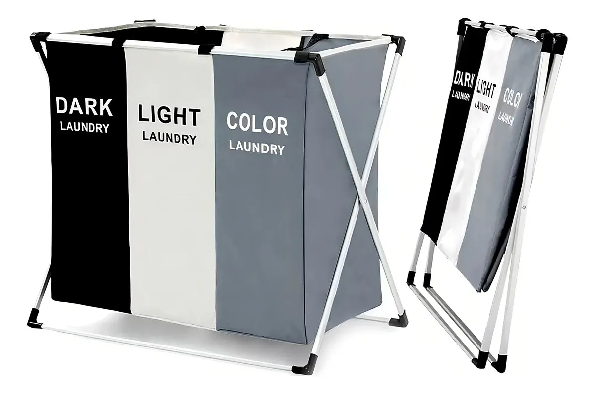 Organizador Canasta Ropa Sucia x3